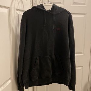 Acne studio  black logo hoodie